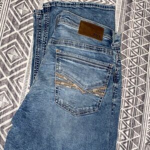 BKE Men's Bootcut Denim Jeans